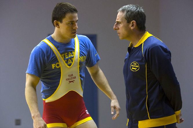 Channing Tatum és Steve Carrell.