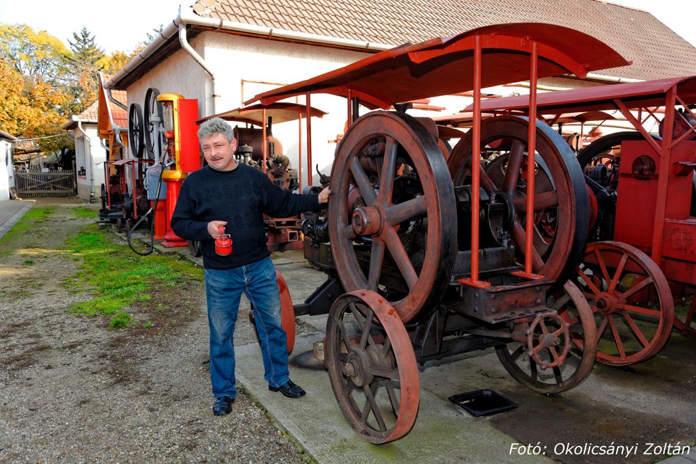Csemegéket kínál a technika iránt érdeklődőknek a Mezőgazdasági Gépmúzeum (Okolicsányi Zoltán felvétele)