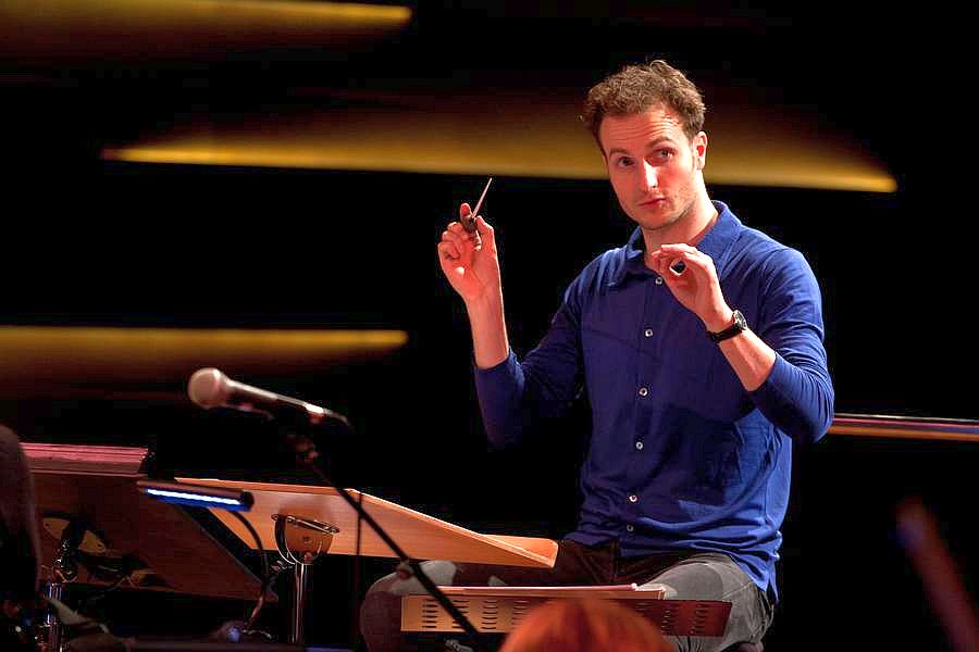 Christian Schumann próbán.