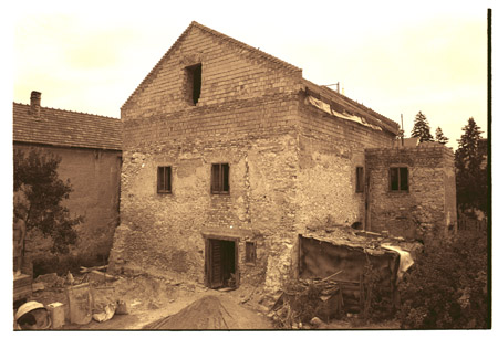 Diszel: Ruine der ehemaligen Sztankovics-Mühle