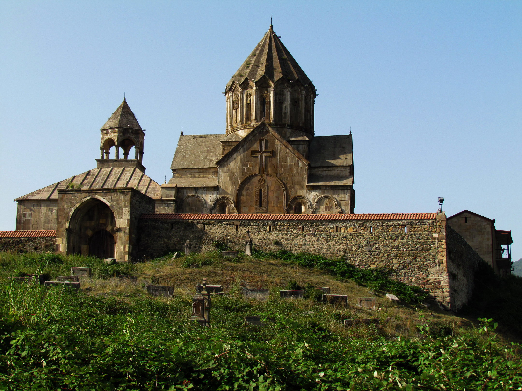 A 13. századi Gandzasar apátság.