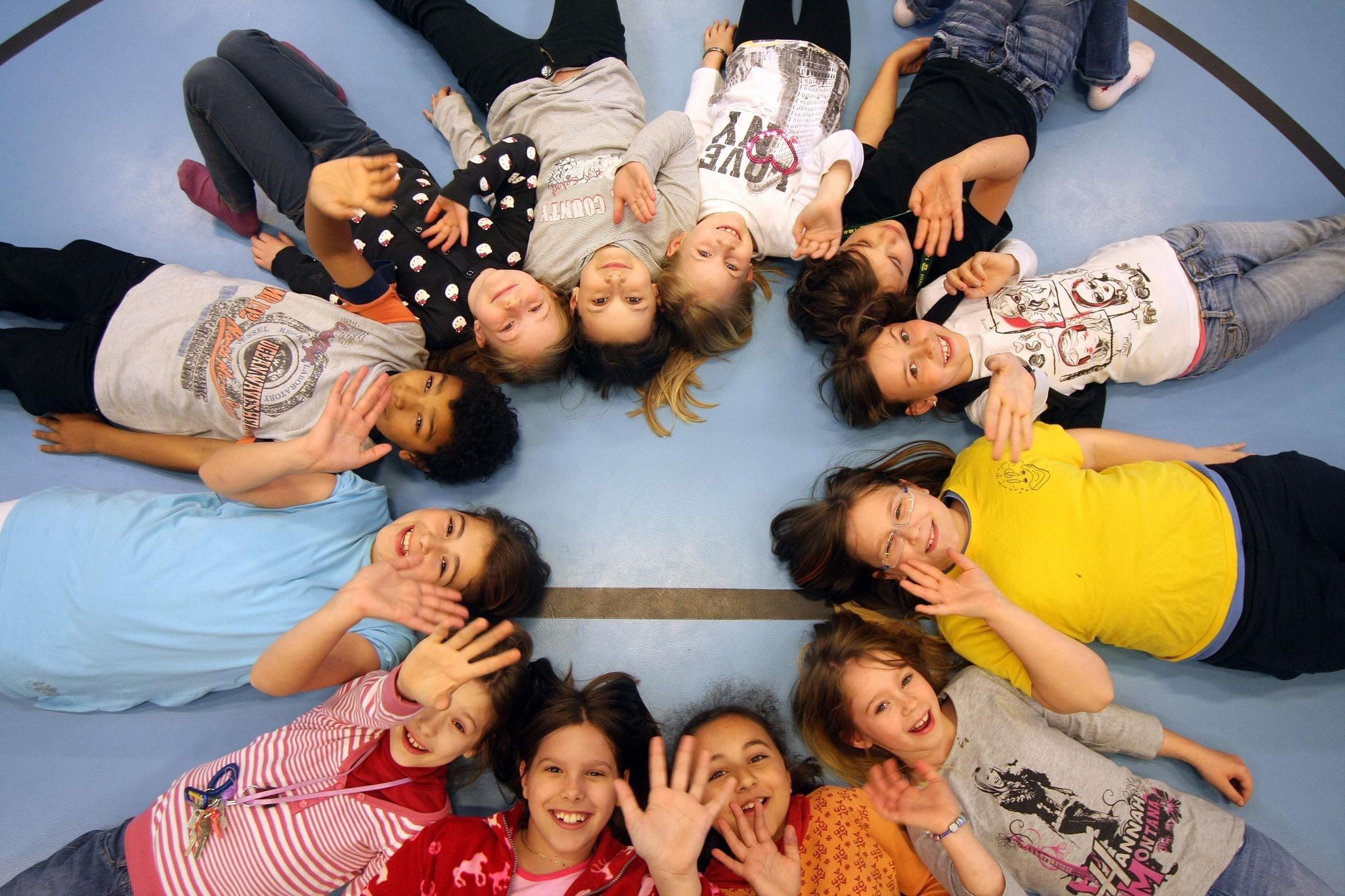 Menekült gyerekek. (Kép: Votava/PID)