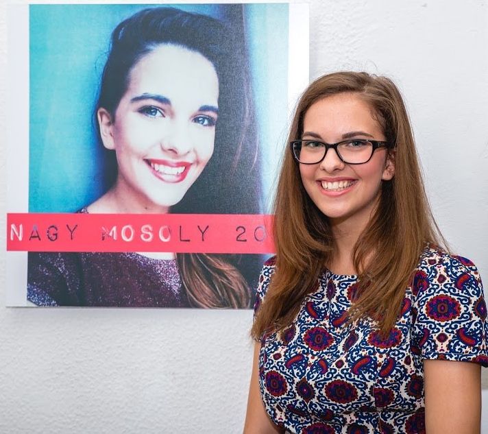 Az első helyezett: Fenyves Eszter.