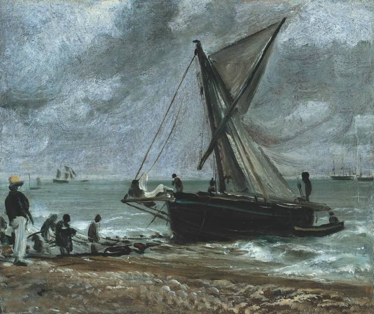 John Constable: Brightoni tengerpart.