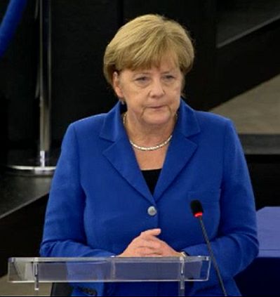 Angela Merkel.