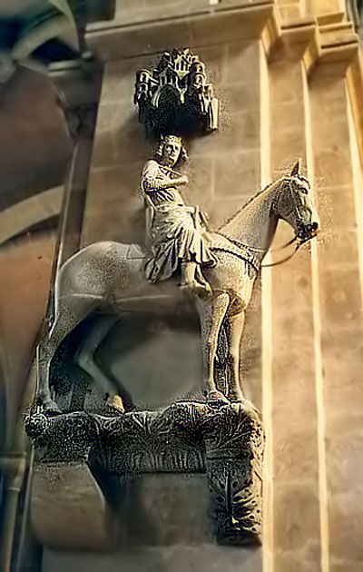 Szent Istvánt ábrázolja a bambergi lovas?