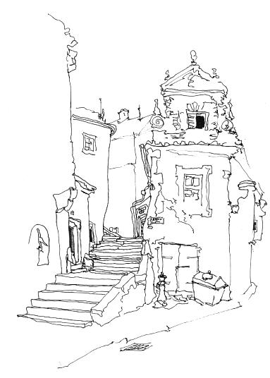 Český Krumlov, az egyik legszebb cseh város.