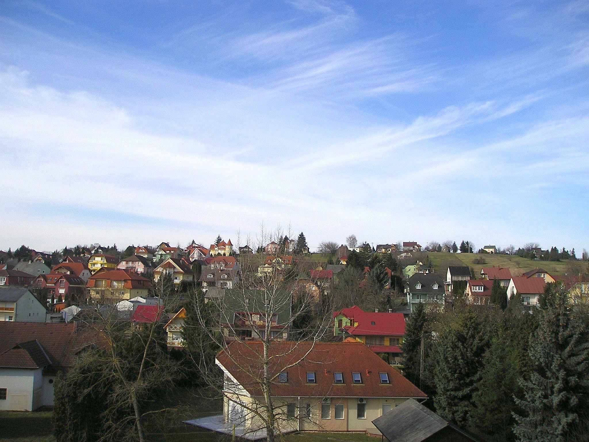 Die Dächer von Zalakaros.
