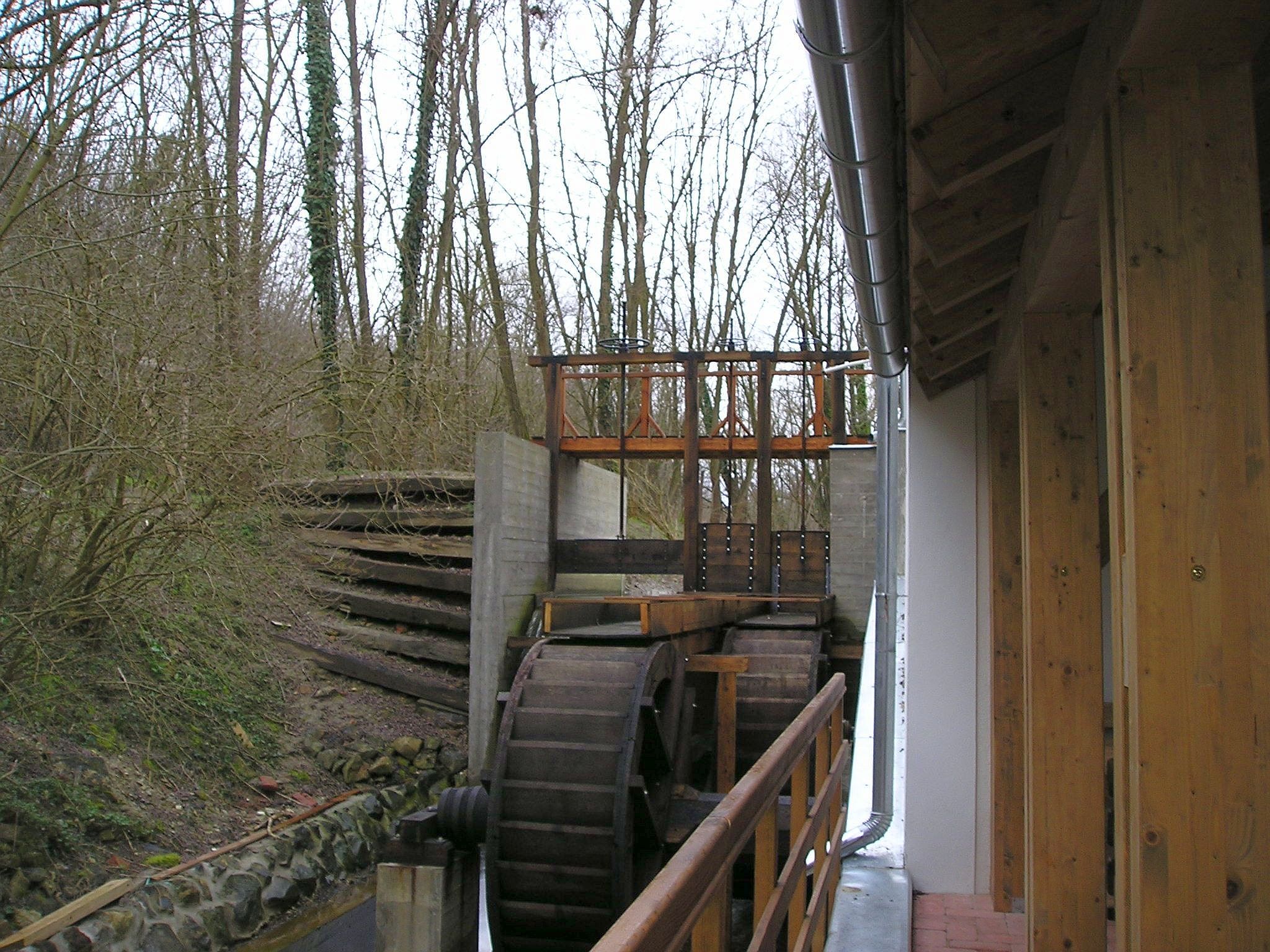 Mühlenrad.