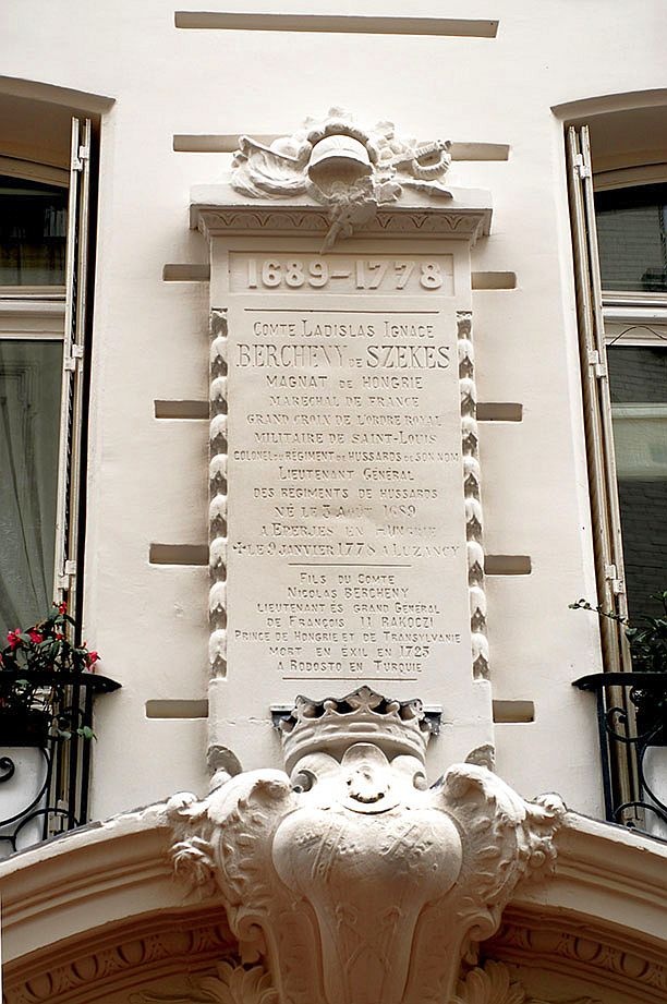 Bercsényi László Ignác, Franciaország marsallja.