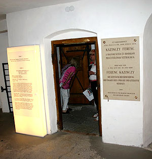 Kazinczy-emlékhely Kufsteinben.