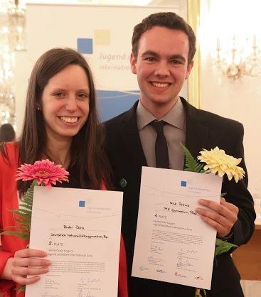 Dóra Budai und Patrick Nick.