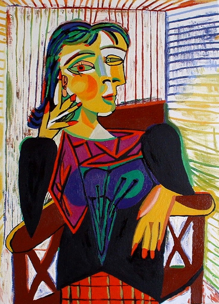 Picasso: Dora Maar portréja.