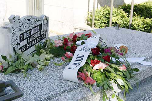 Vándor József végső nyughelye.