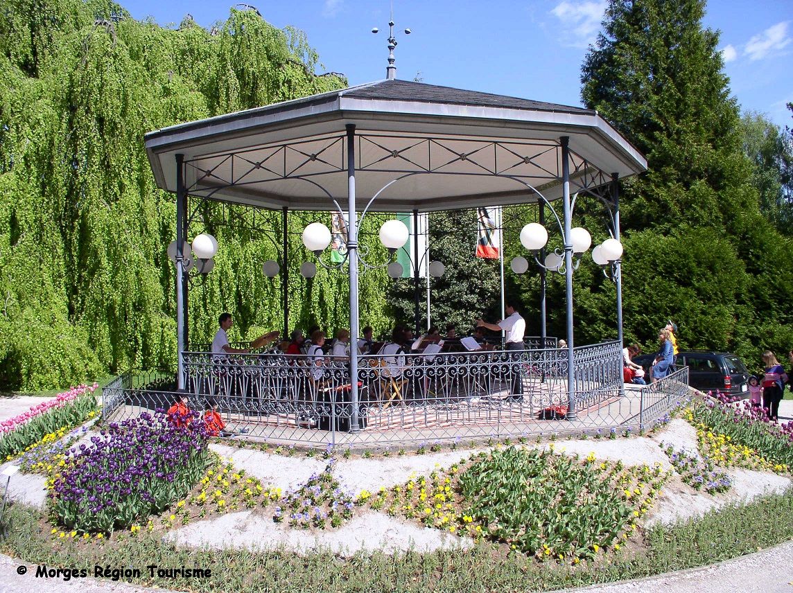 Morges – a virágok és a művészetek városa.