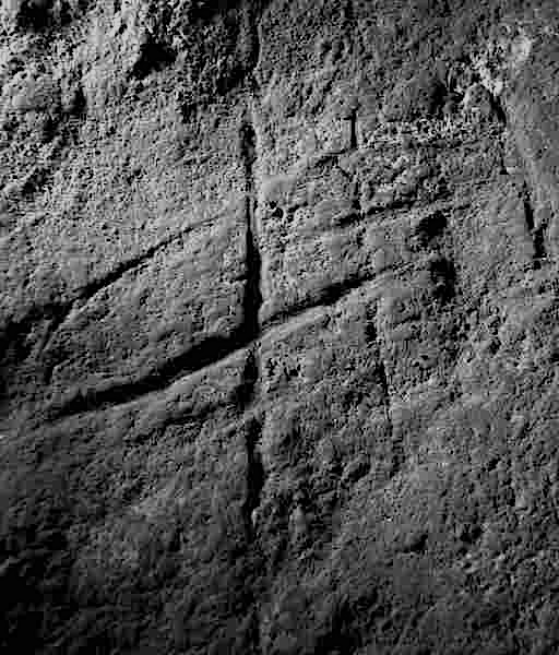 A neandervölgyi ember kézírása (rovátkái) a Gorham-barlangokban.
