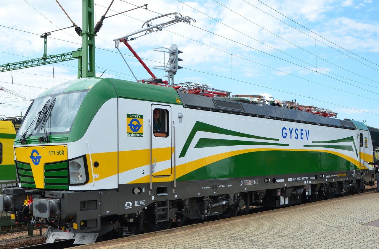 Siemens Vectron mozdonyokkal bővül a GYSEV-flotta