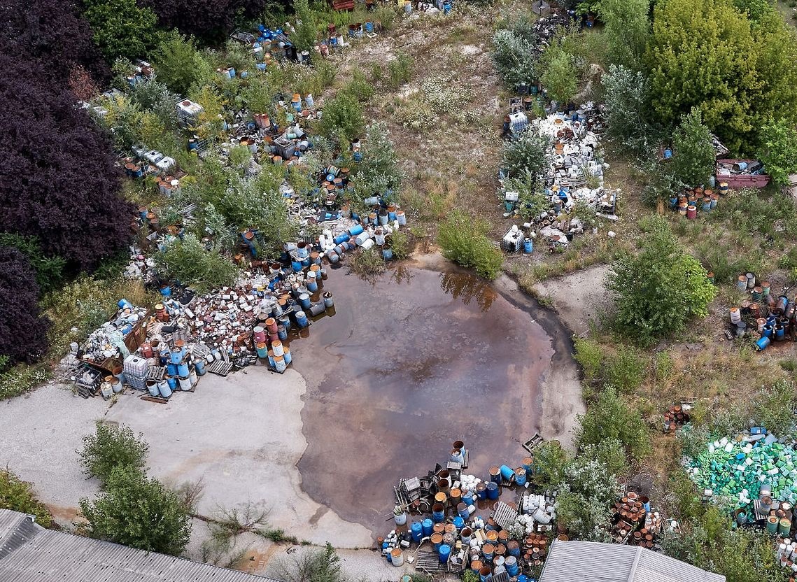 Elképesztő környezetkárosítás Kiskunhalason