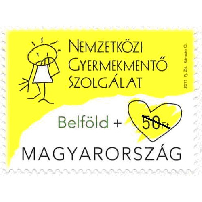 Szolidaritási bélyeg a gyermekmentés szolgálatában