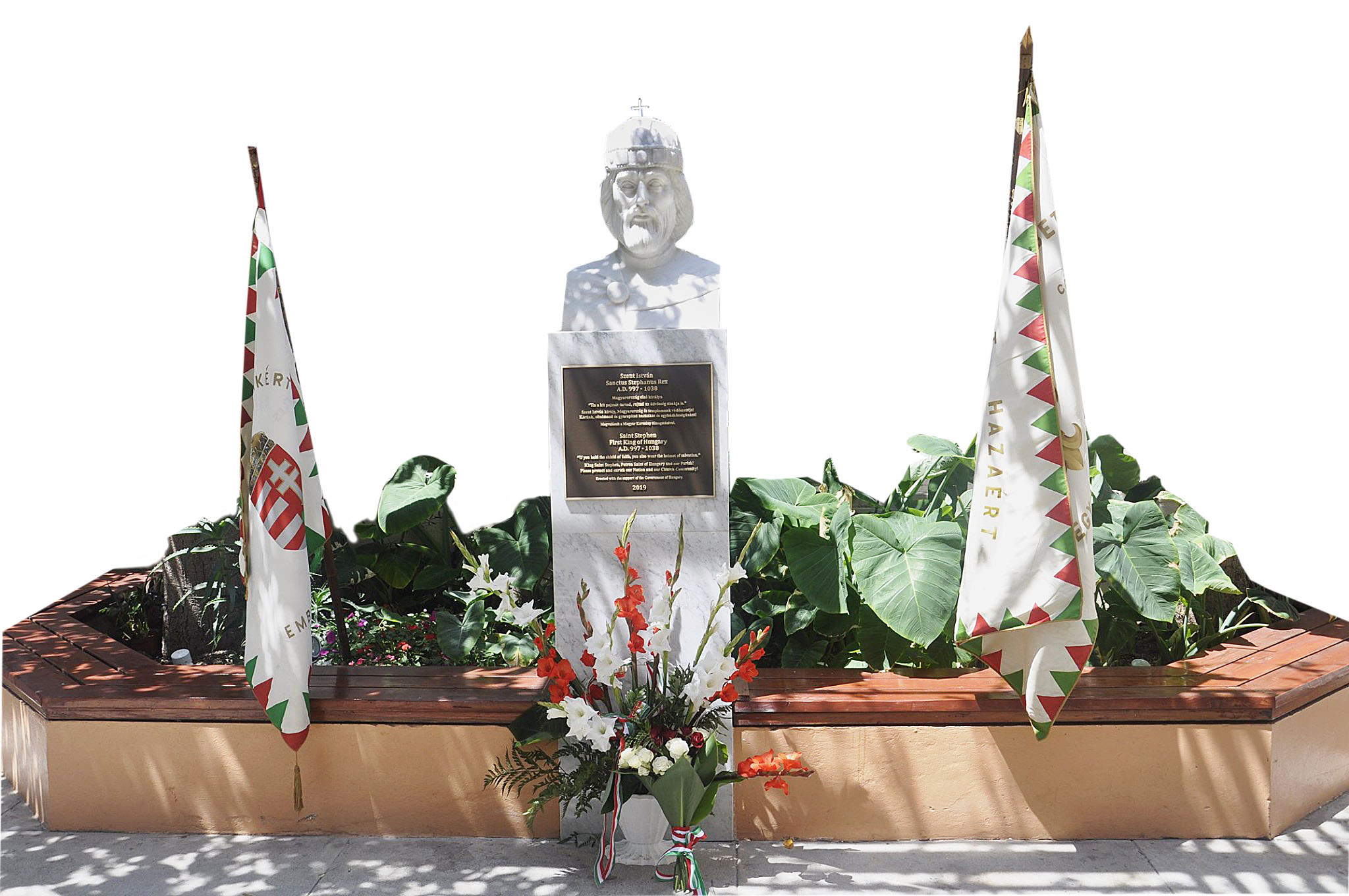 Szent István szobra – Los Angeles