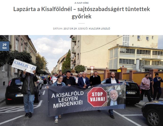 Főszerkesztő-váltás a kormánypárti Kisalföldnél