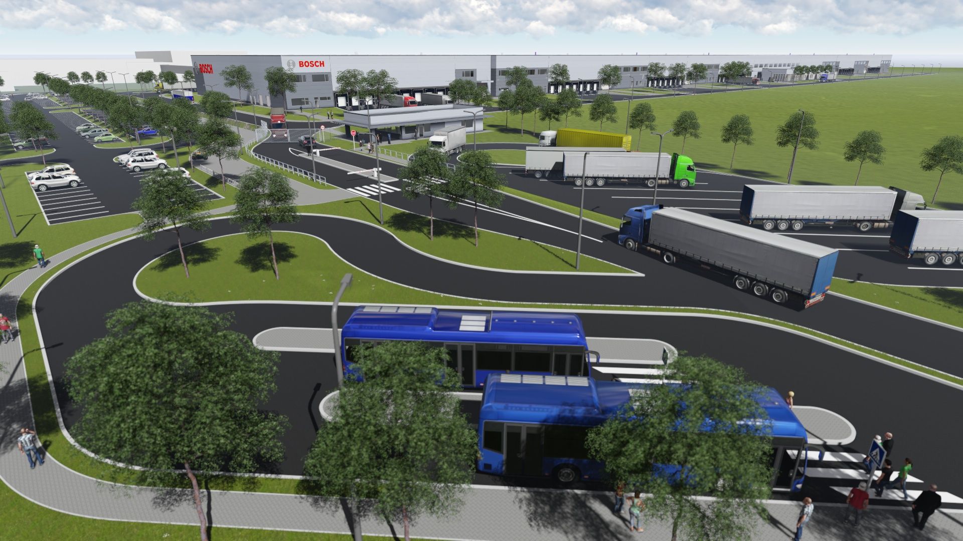 Hatvanban a Bosch 830 dolgozójától válik meg