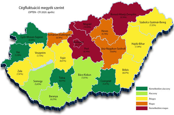 Csaknem a felére csökkent a cégalapítás