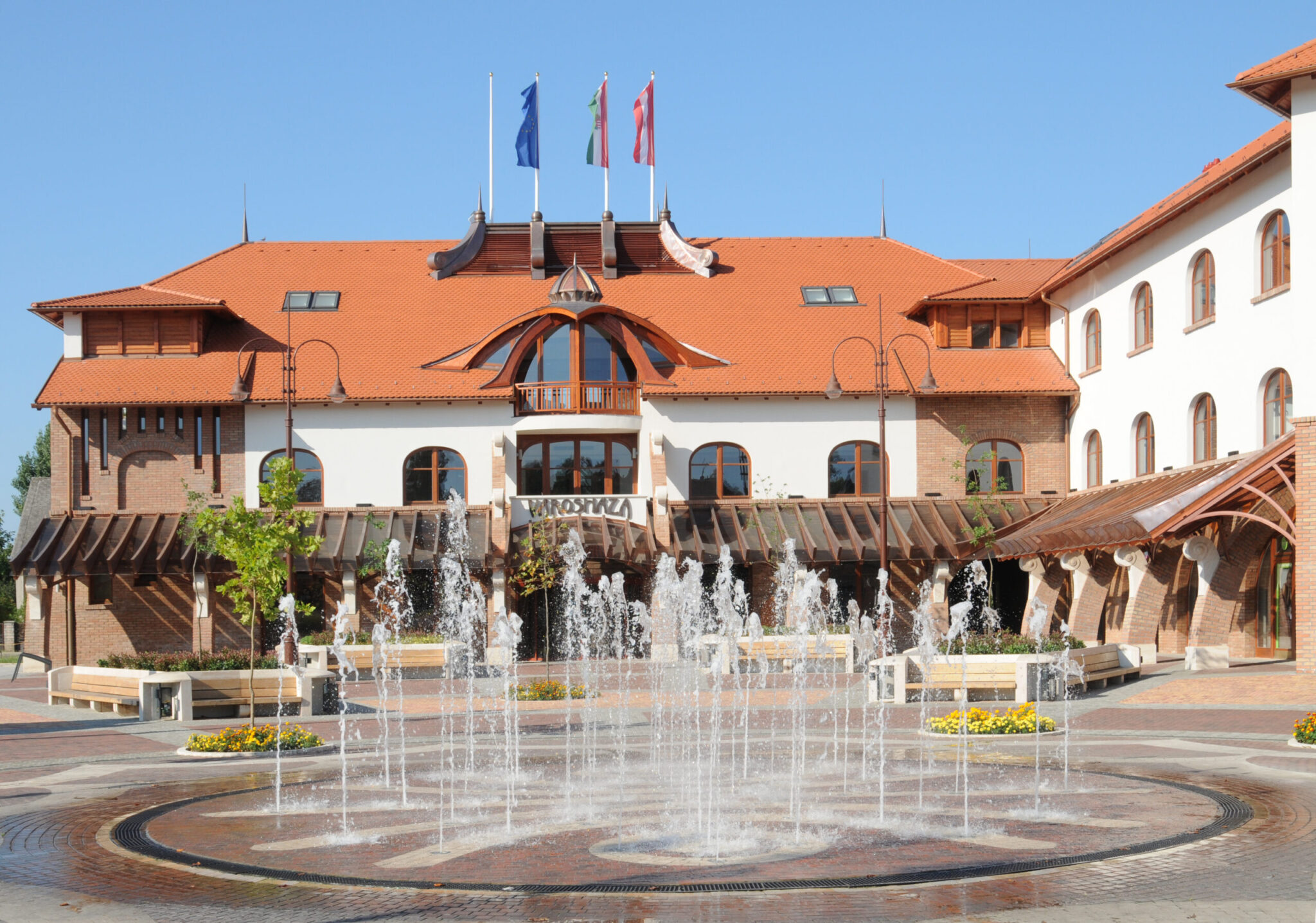 Medveotthon a város szélén