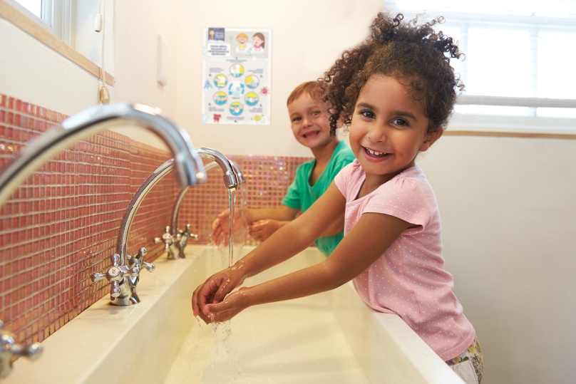 A kézmosást is meg kell tanulni