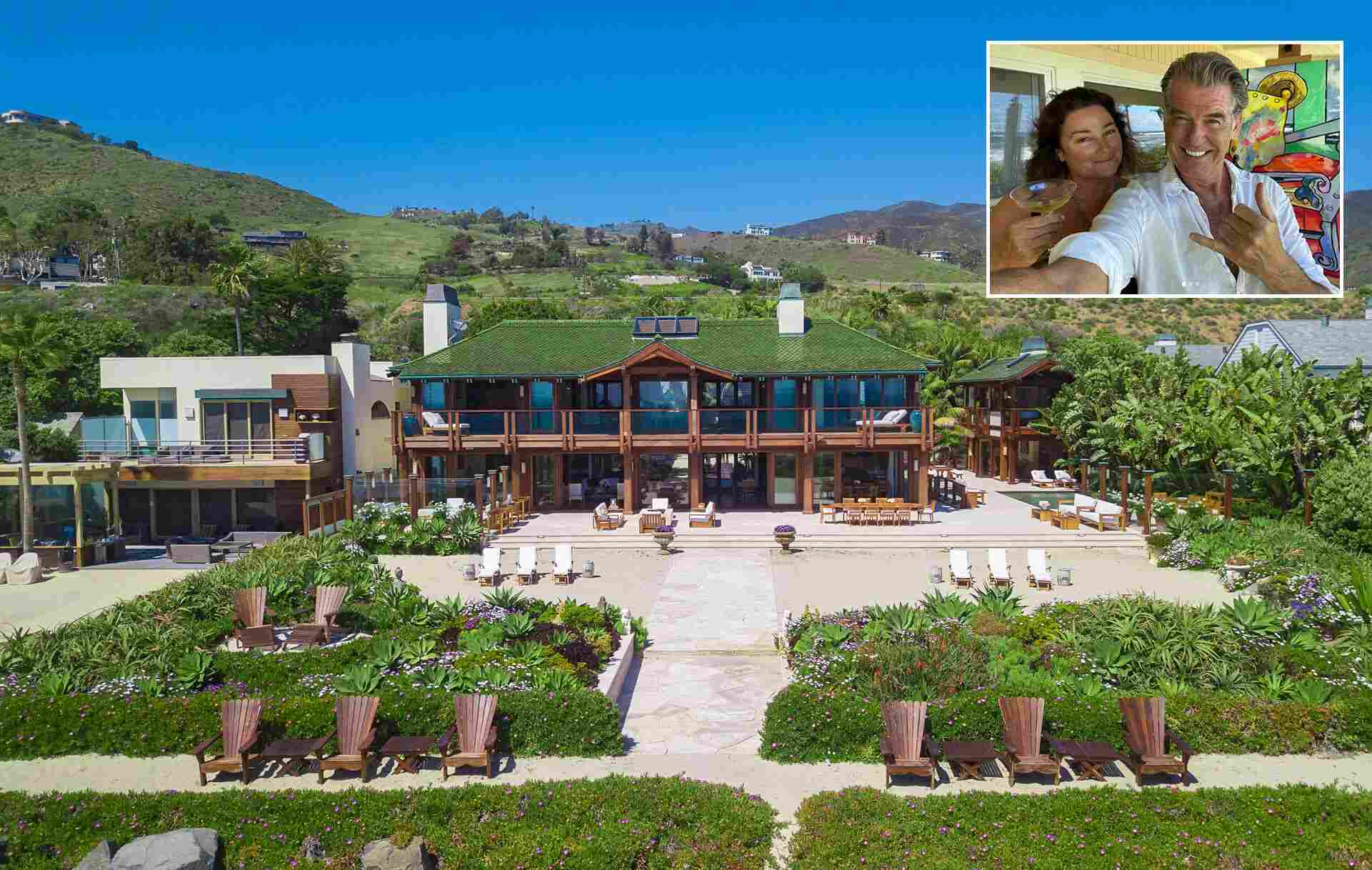 Brosnan 100 millió $-ért árulja a családi fészkét