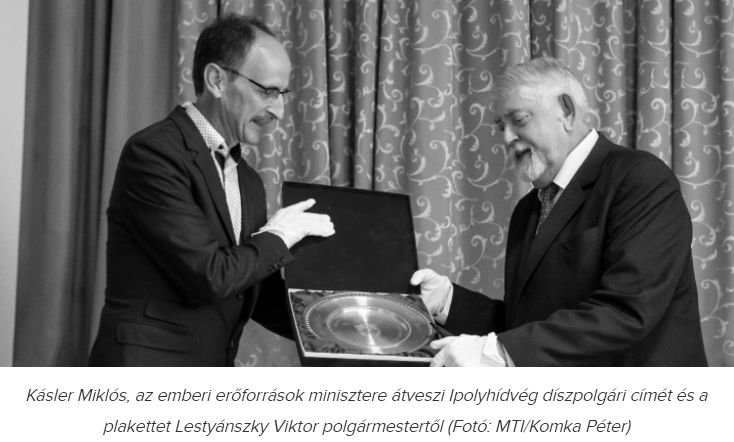 Kásler díszpolgár keletre kacsingat