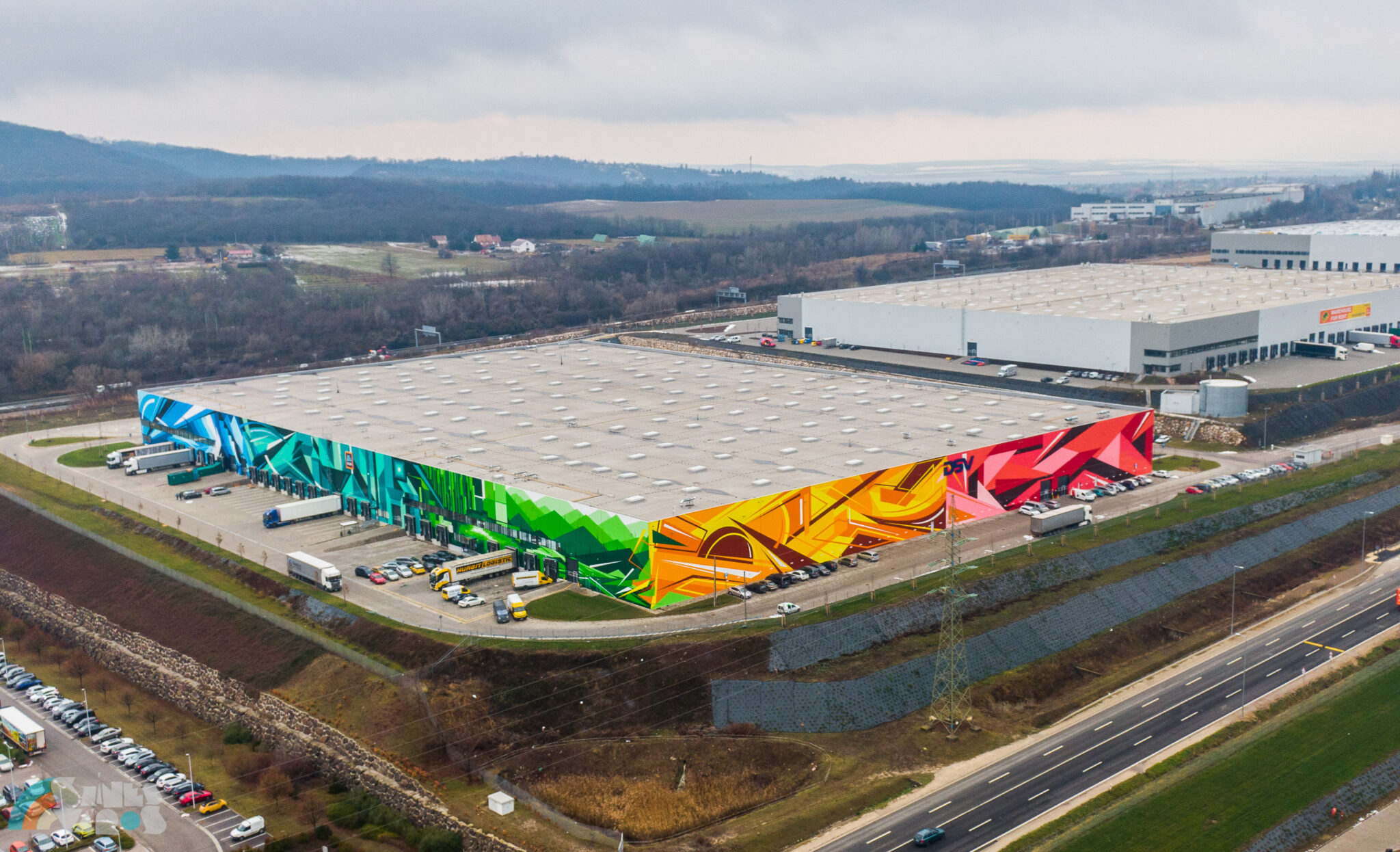 Elkészült Közép-Európa legnagyobb falfestménye Biatorbágyon