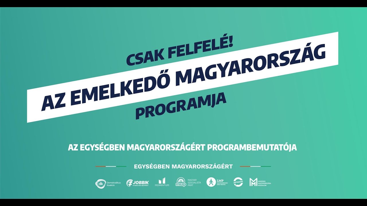 Az emelkedő Magyarország programja – íme: a címszavak