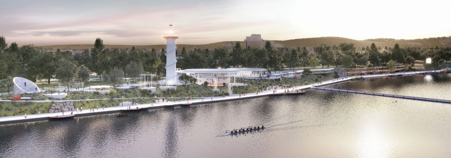 Sunken City, Bécs: bulihelyből élhető zöldterület