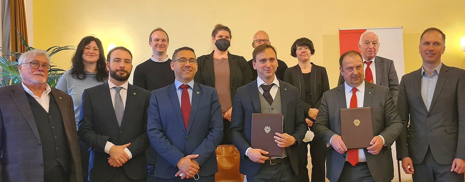 Együttműködési megállapodást írt alá Budapest és Bécs második kerülete