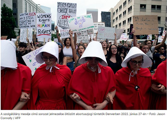 Csúfos vereséget szenvedett az amerikai feminizmus az abortusz betiltásával