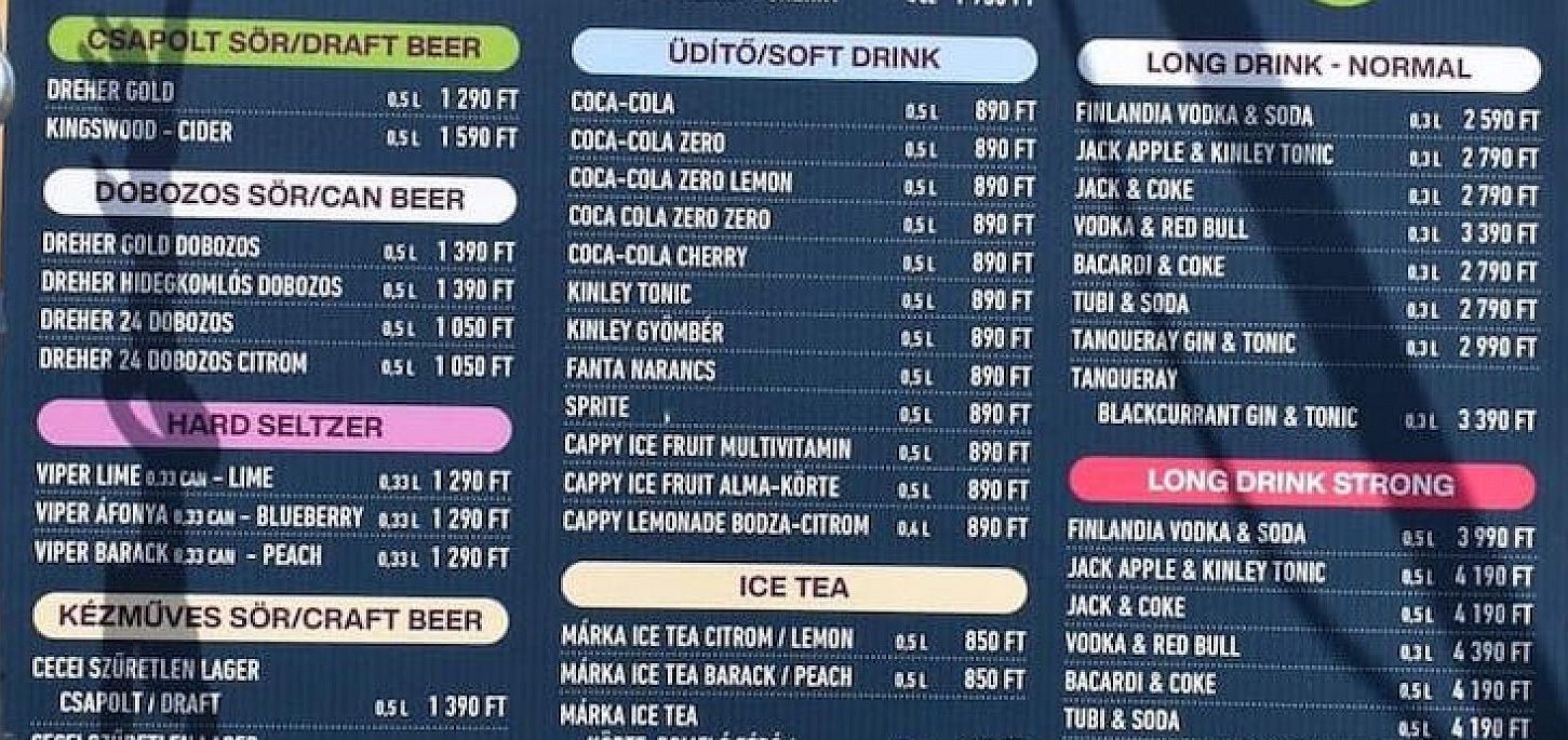 Íme a szabadság, rohadt drágán