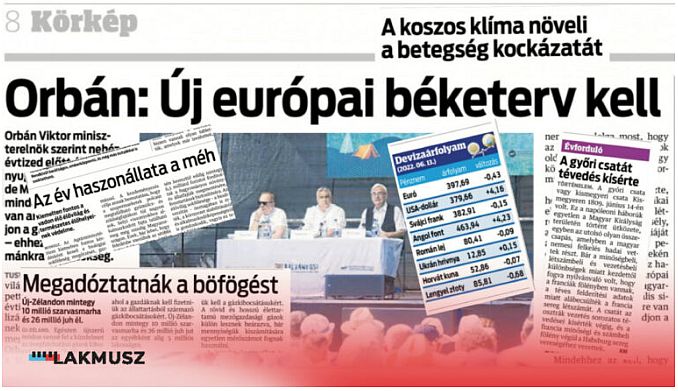 Így épül párhuzamos valóság a megyei lapokban: mint az 1950-es években