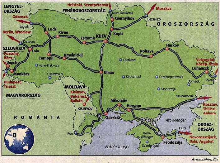 Az újságíró archívumából – Ukrán autópálya: álmok és valóság