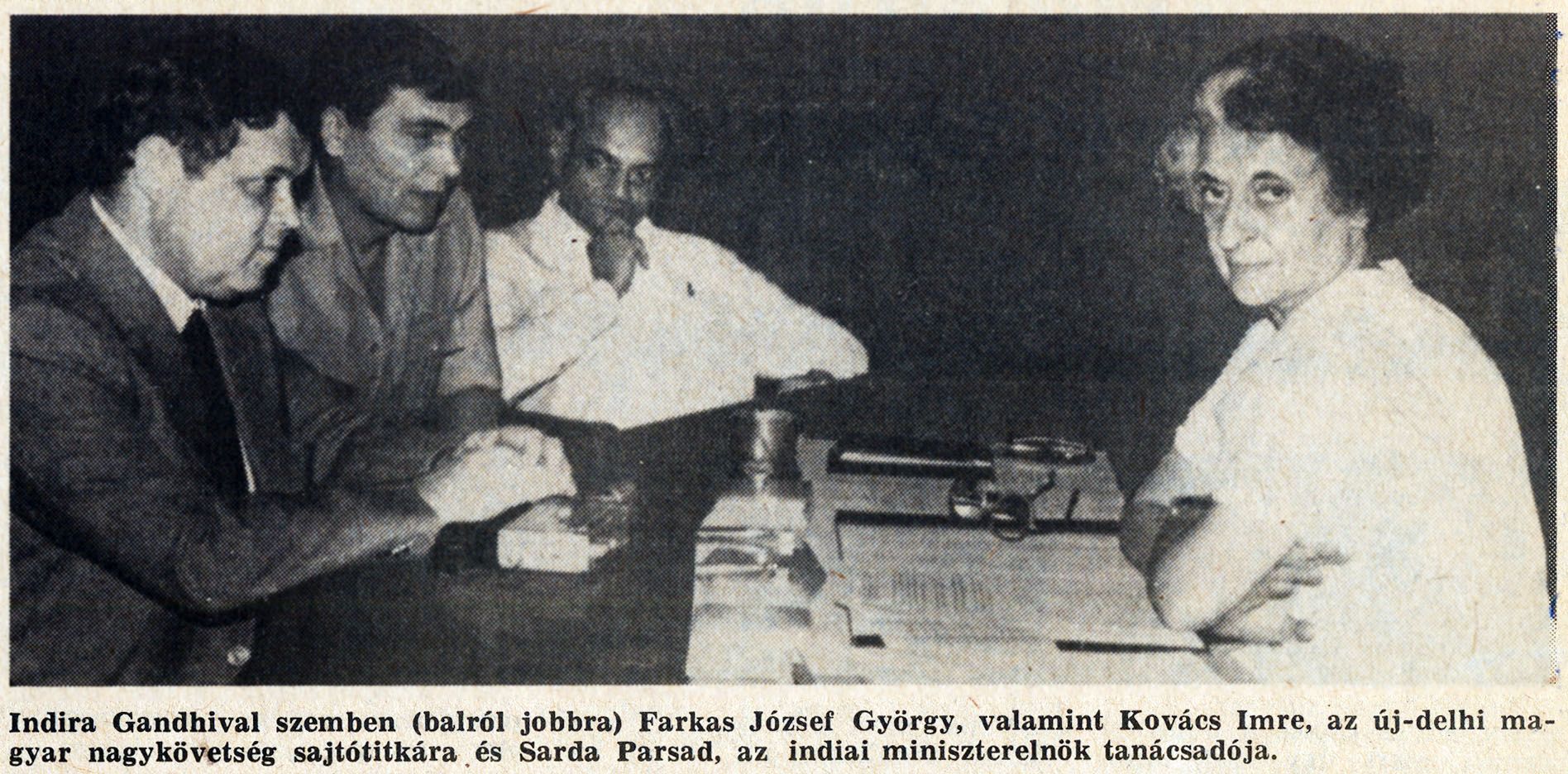 Az újságíró archívumából – Újra Indira