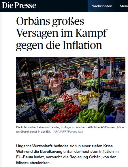 Orbán nagy kudarca az infláció elleni harcban