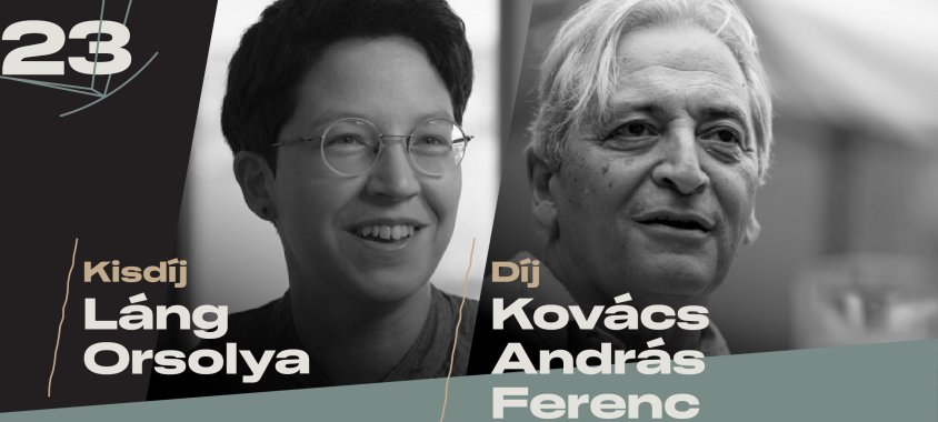 Az idei Bertók-díjasok: Kovács András Ferenc és Láng Orsolya