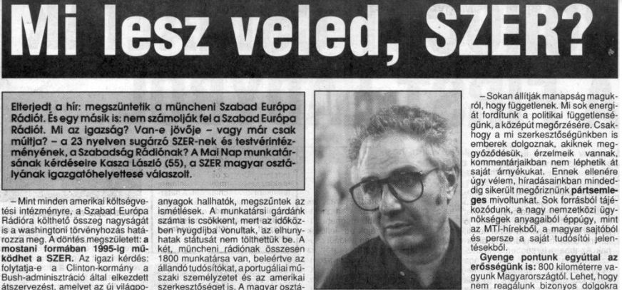 Meghalt Kasza László