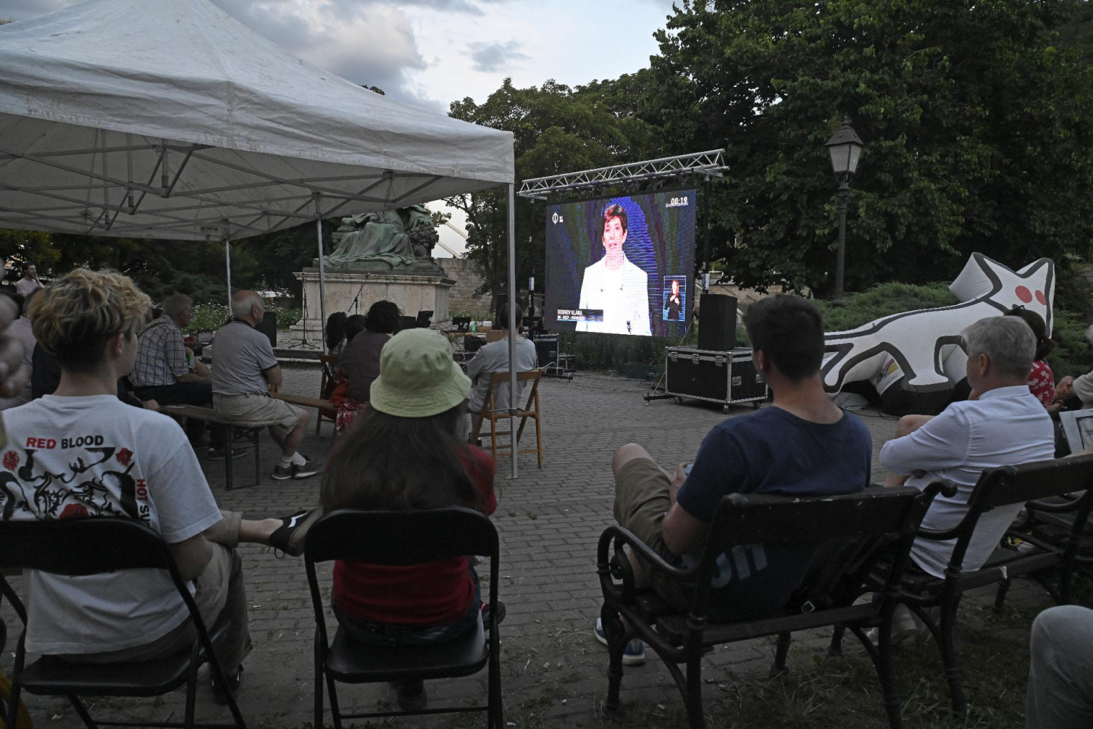 A rendszer részei, és egy még tovább osztott ország
