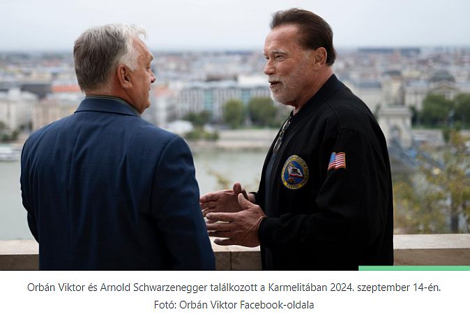 Schwarzenegger bejelentette: Kamala Harrist támogatja az elnökválasztáson