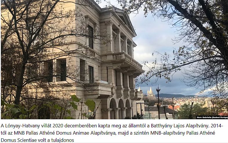 „Ennyi pénz csak számtanpéldában van” – MNB-alapítványok budavári luxusingatlanjai