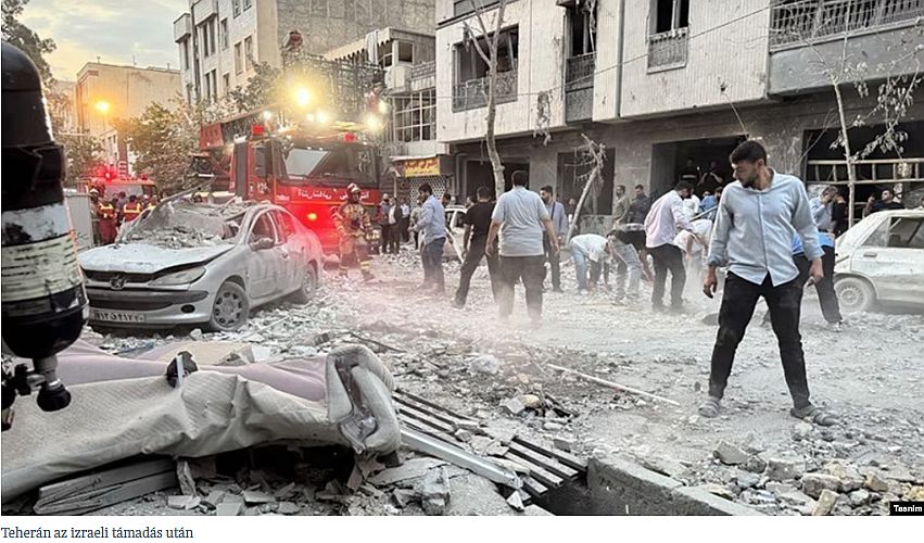 Irán atom- és ballisztikusrakéta-központját támadta Izrael