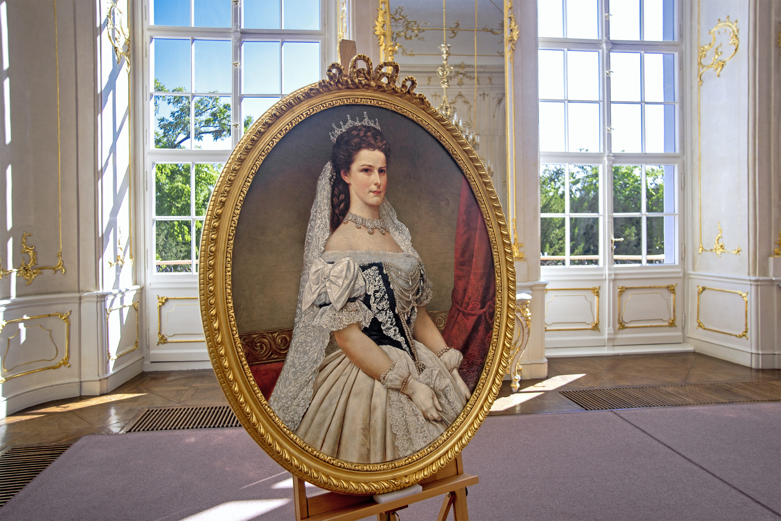 Titokzatos Sissi-portré a Gödöllői Királyi Kastély új kincse