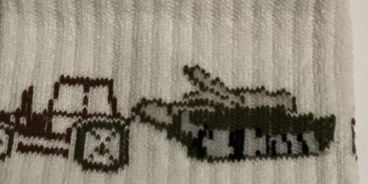 Egy pár zokni Ukrajnából