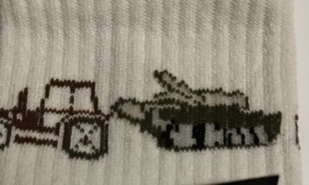 Egy pár zokni Ukrajnából